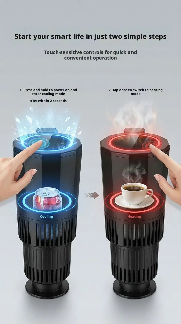 2-in-1 Car Cup Cooler & Heater