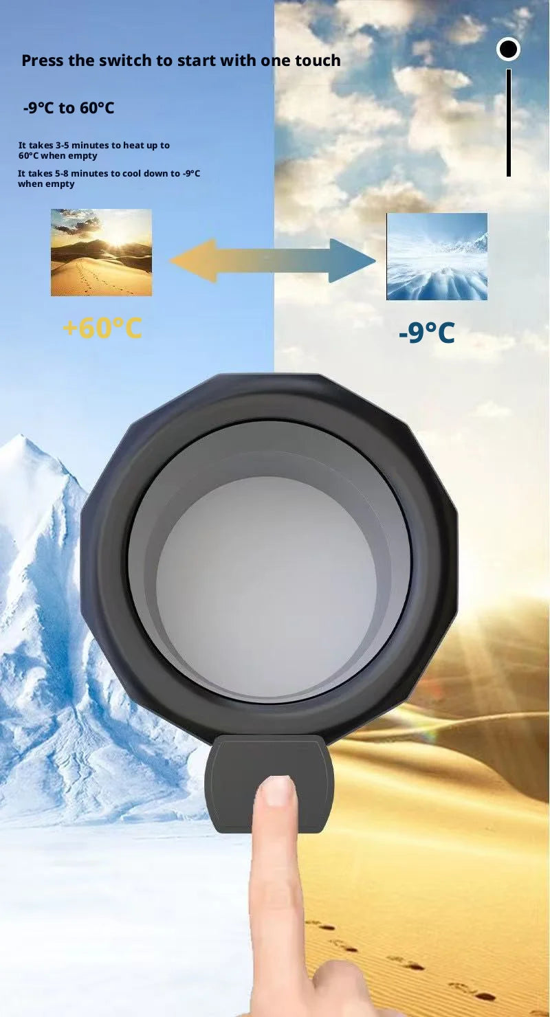 2-in-1 Car Cup Cooler & Heater